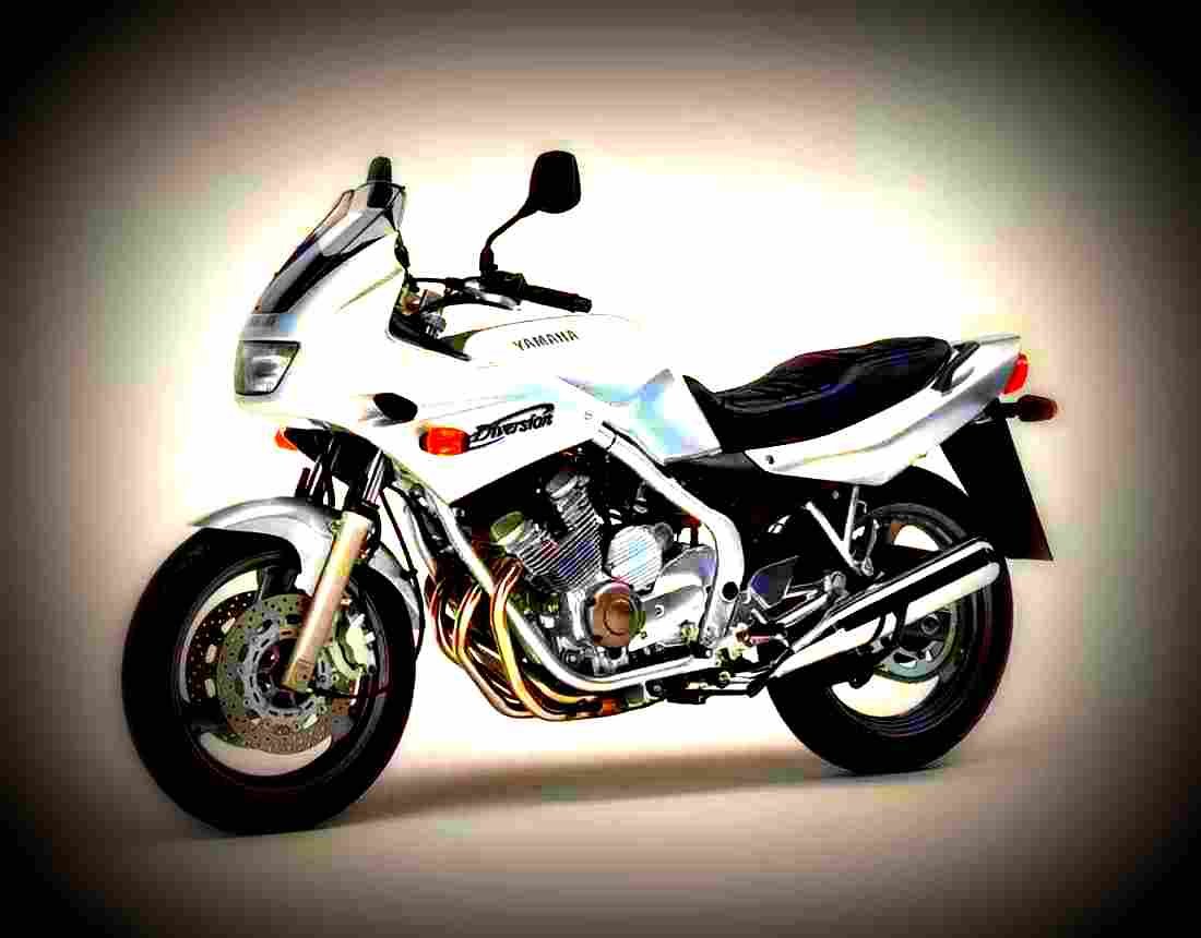 Yamaha XJ 600 S Diversion 2002 5 motorbike A4 Photo Print