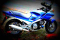 Yamaha XJ 600 (reduced effect) 1987 4 motorbike A4 Photo Print