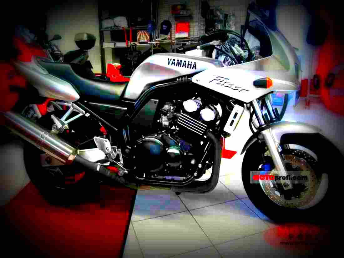 Yamaha XJ 600 (reduced effect) 1989 4 motorbike A4 Photo Print
