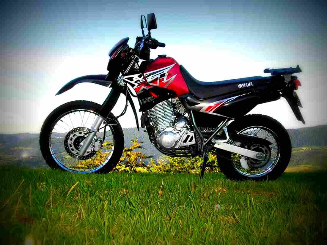 Yamaha XJ 600 (reduced effect) 1990 4 motorbike A4 Photo Print