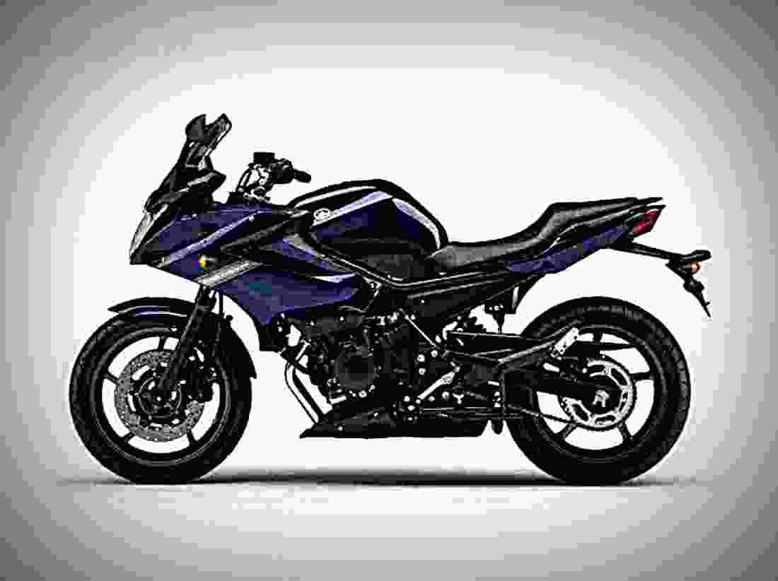 Yamaha XJ 600 (reduced effect) 1991 2 motorbike A4 Photo Print