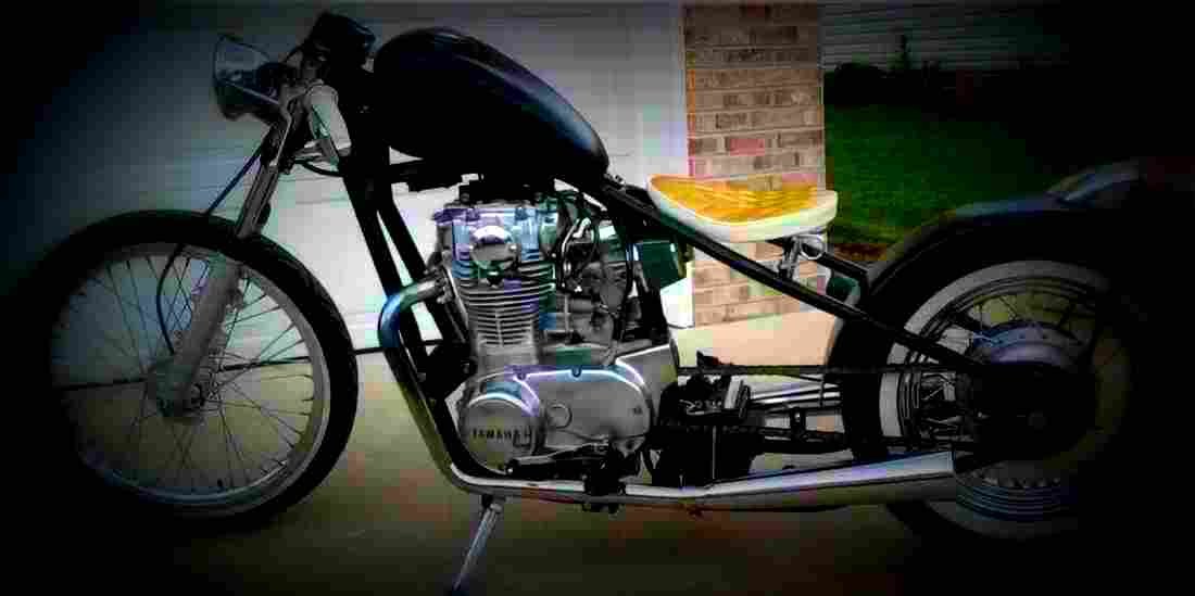 Yamaha XJ 650 1980 5 motorbike A4 Photo Print