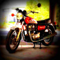 Yamaha XJ 650 1983 2 motorbike A4 Photo Print