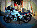 Yamaha XJ 650 Turbo 1983 6 motorbike A4 Photo Print