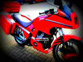 Yamaha XJ 650 Turbo 1986 2 motorbike A4 Photo Print