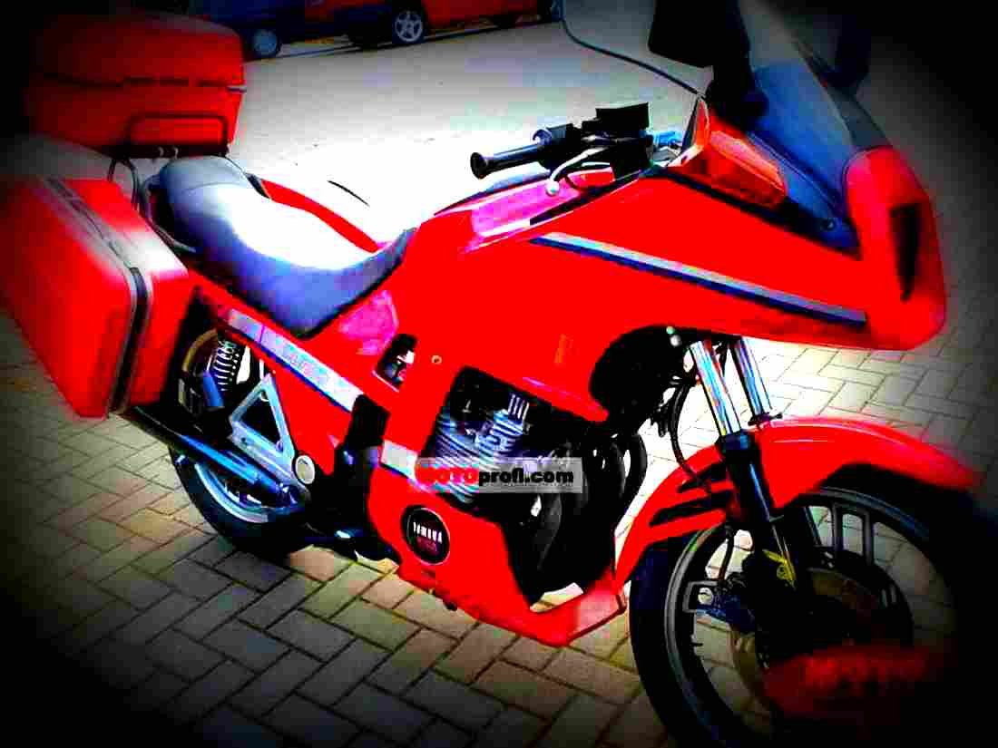 Yamaha XJ 650 Turbo 1986 2 motorbike A4 Photo Print