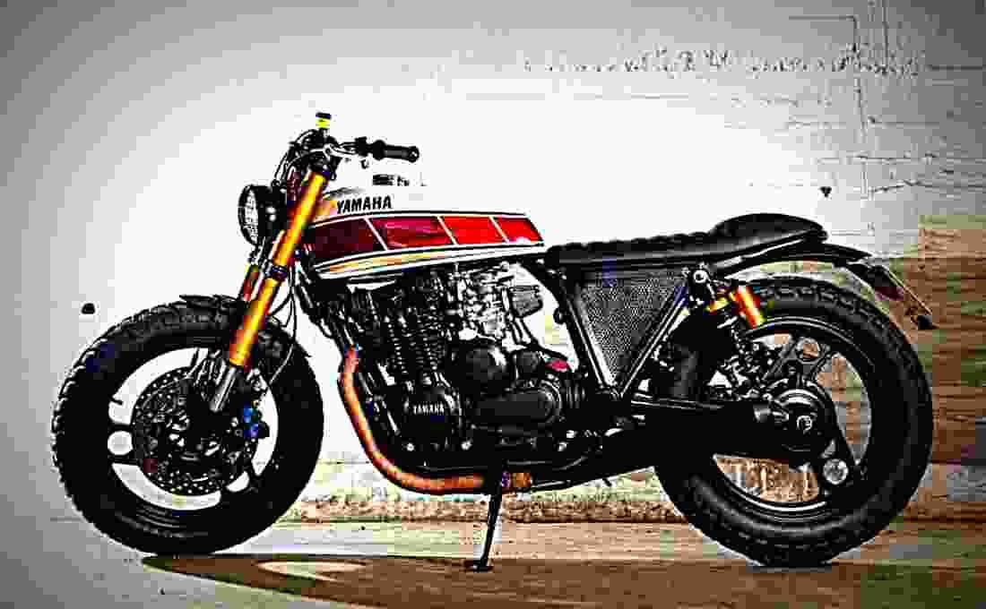 Yamaha XJ 750 S 1986 5 motorbike A4 Photo Print
