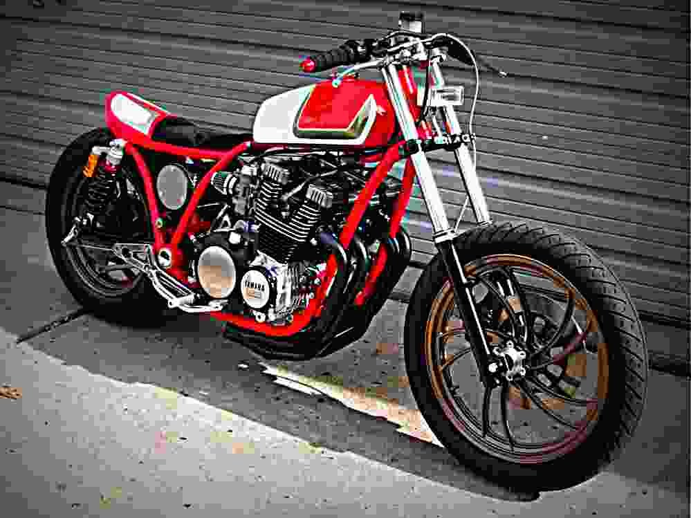 Yamaha XJ 750 Seca 1982 3 motorbike A4 Photo Print