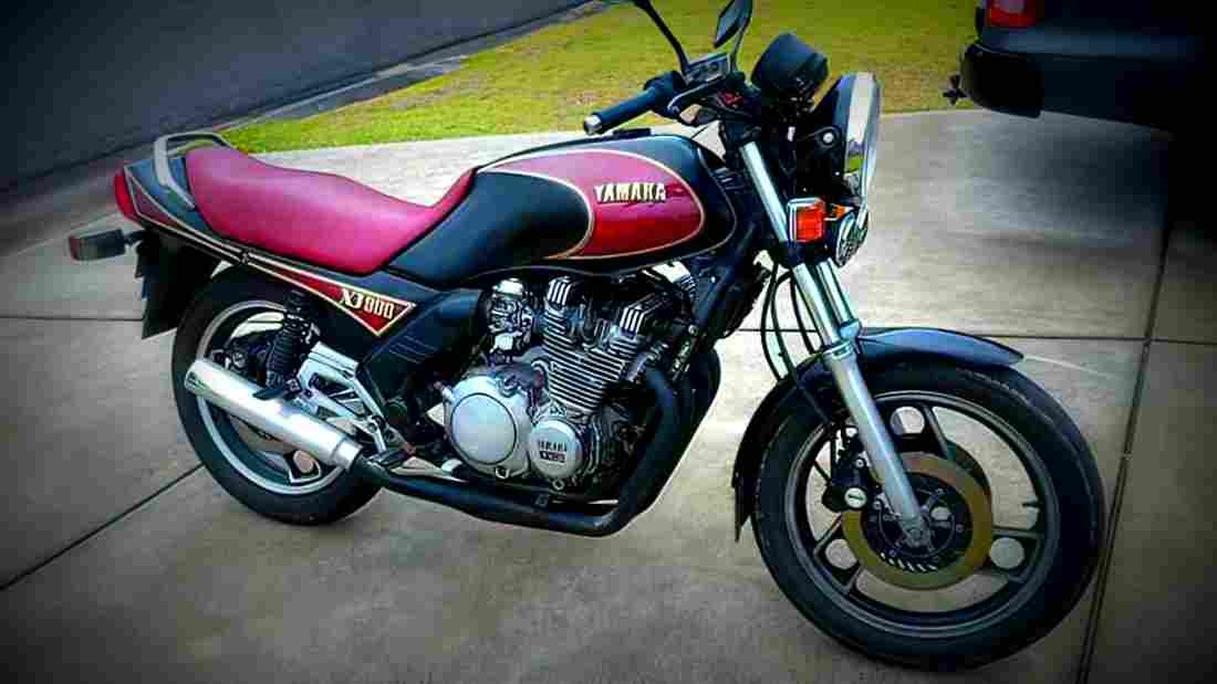 Yamaha XJ 900 1986 6 motorbike A4 Photo Print
