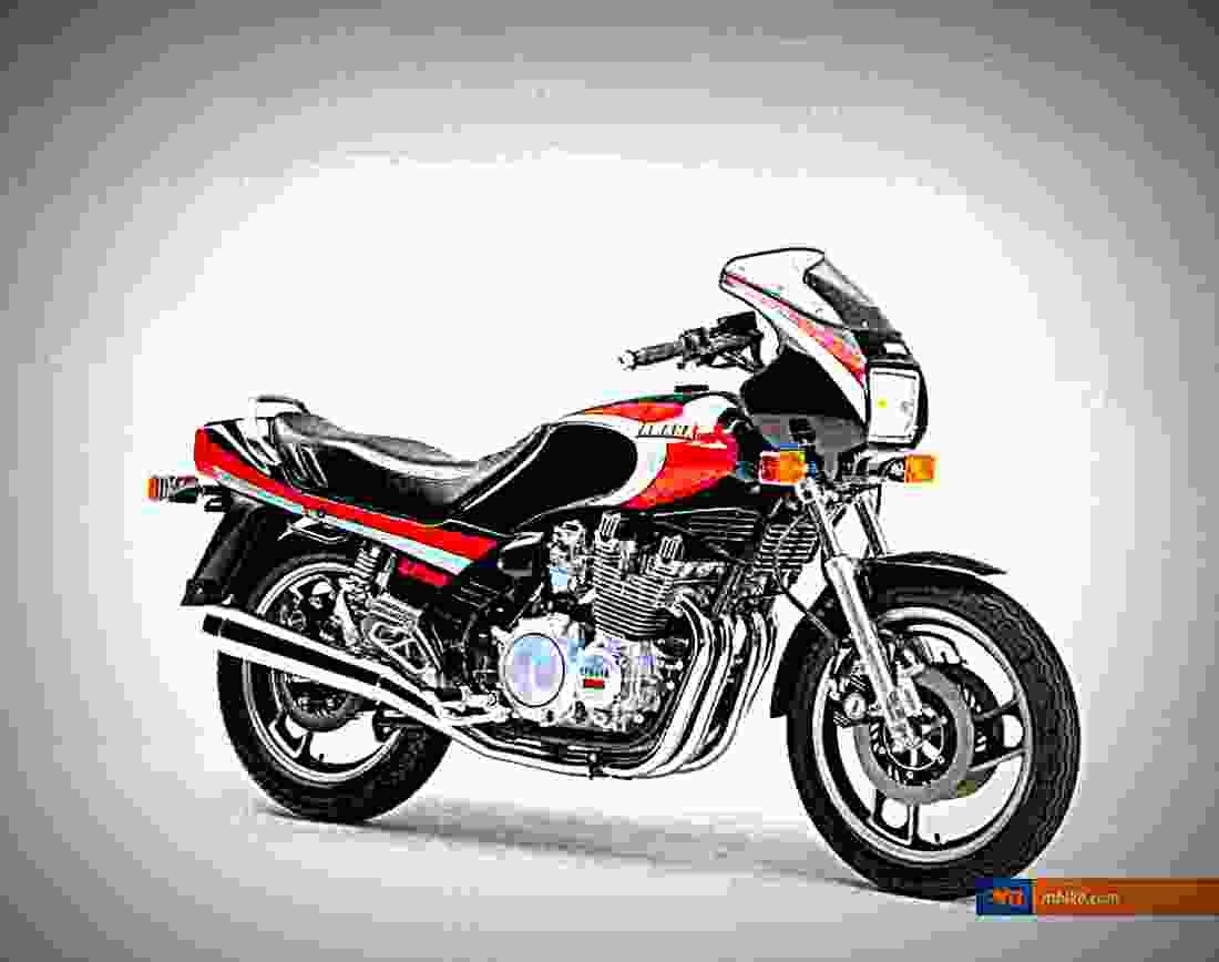 Yamaha XJ 900 1987 2 motorbike A4 Photo Print
