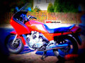 Yamaha XJ 900 F 1986 1 motorbike A4 Photo Print
