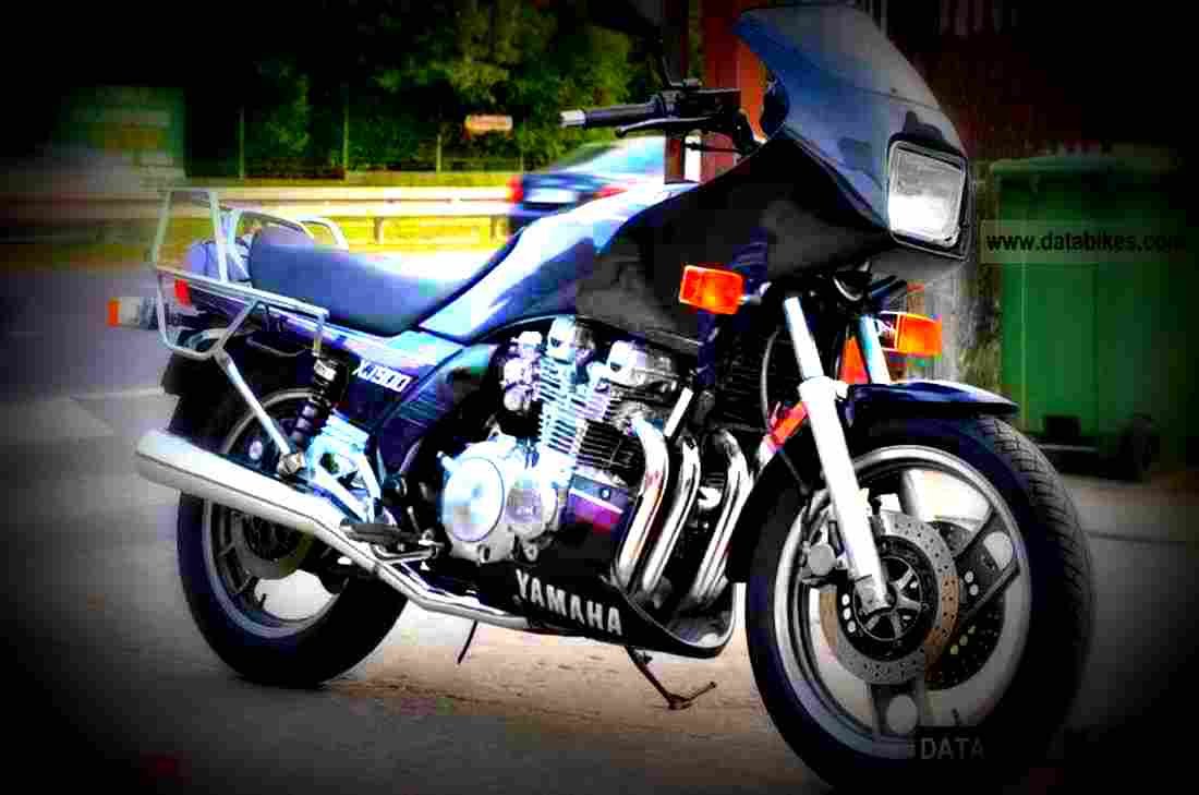 Yamaha XJ 900 F 1986 6 motorbike A4 Photo Print