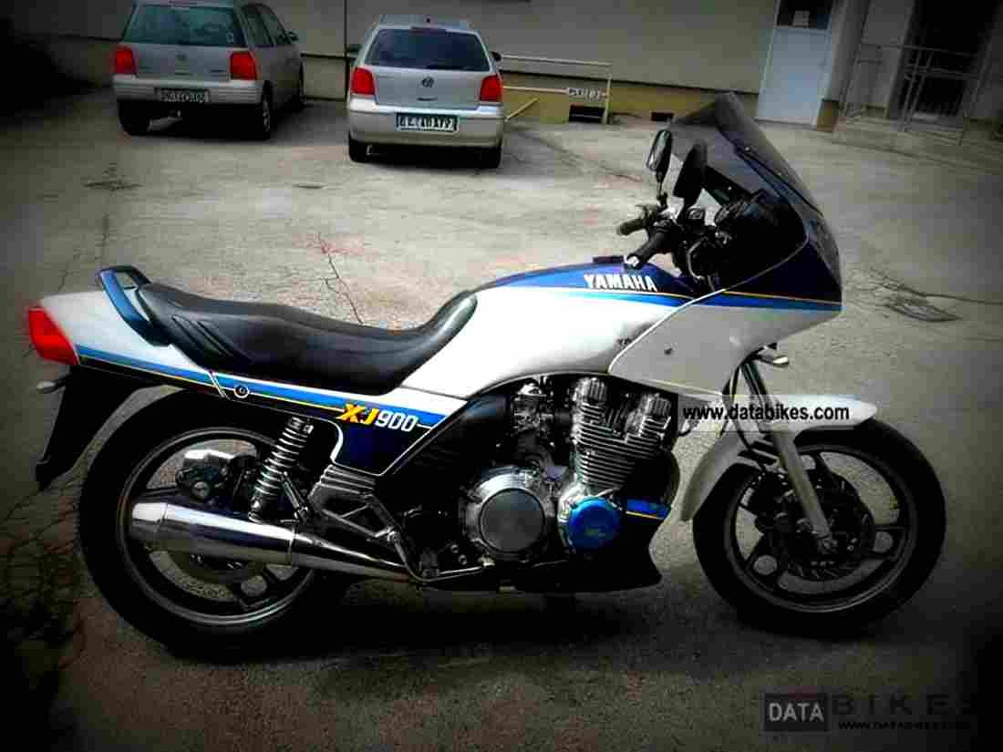 Yamaha XJ 900 F 1988 2 motorbike A4 Photo Print