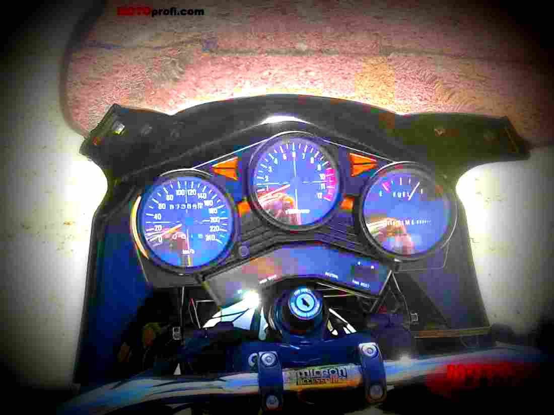 Yamaha XJ 900 F 1988 4 motorbike A4 Photo Print
