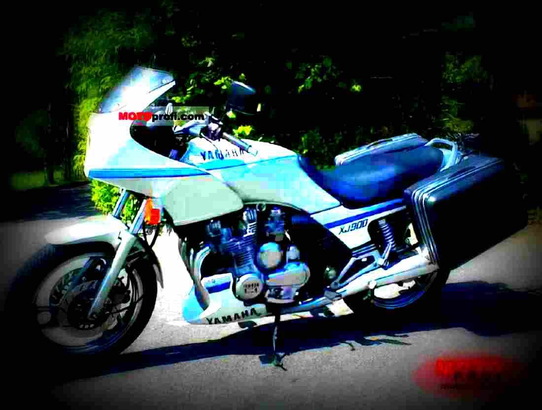 Yamaha XJ 900 F 1990 1 motorbike A4 Photo Print