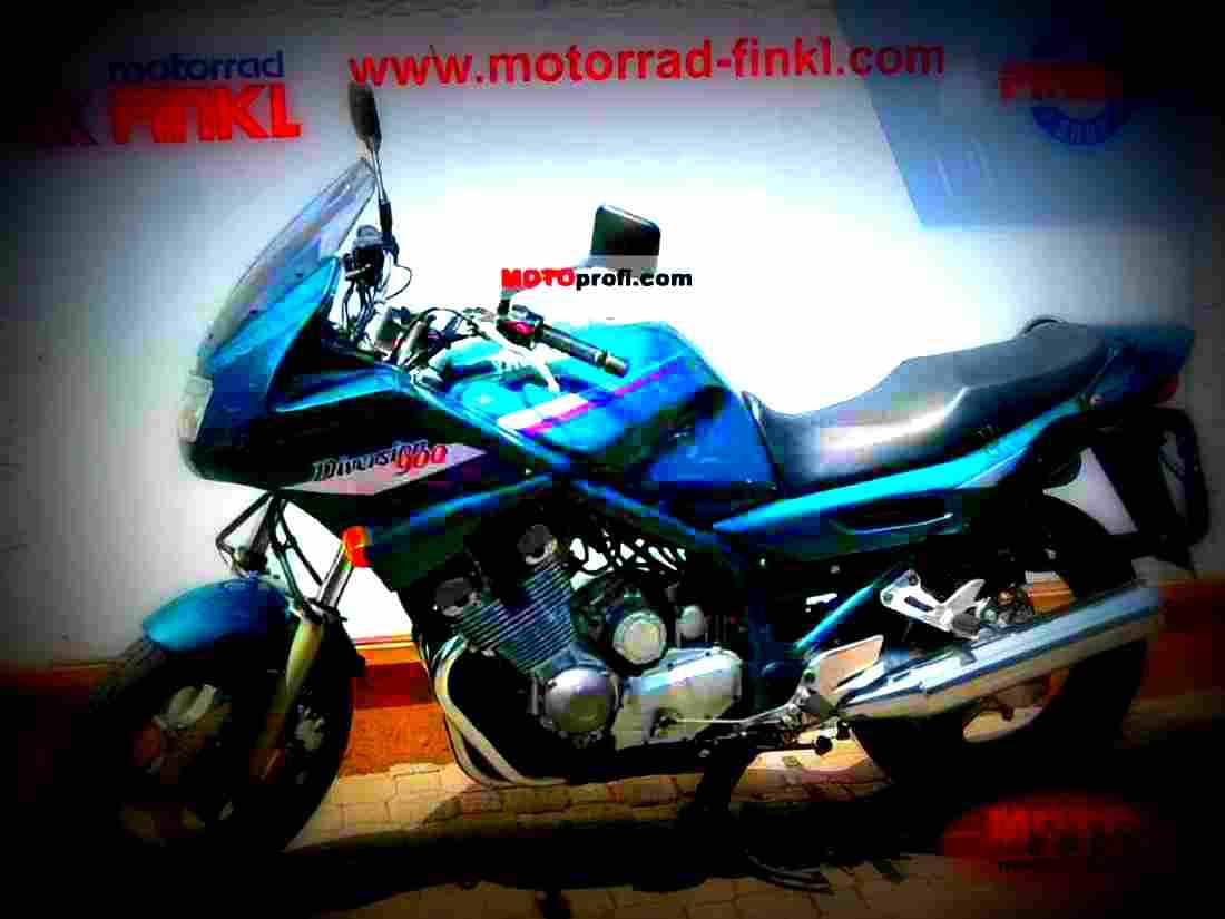 Yamaha XJ 900 S 1995 1 motorbike A4 Photo Print