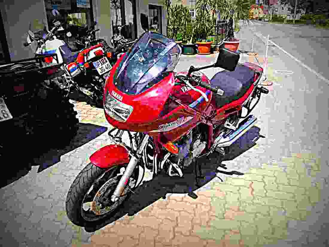 Yamaha XJ 900 S Diversion 1996 2 motorbike A4 Photo Print