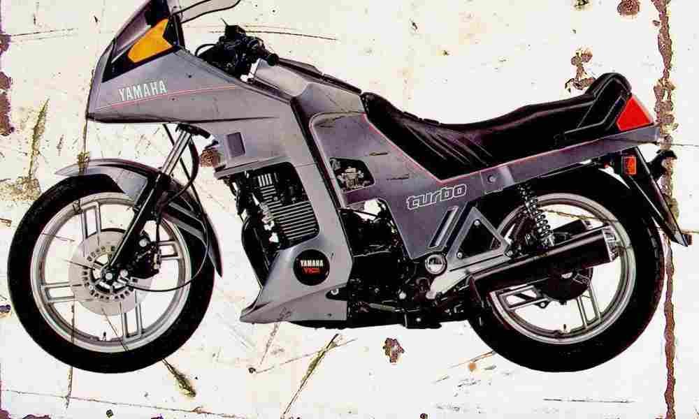 Yamaha XJ650Turbo 1982 Aged Vintage A4 Photo Print