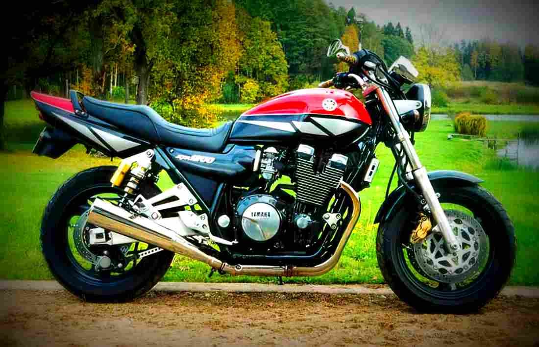 Yamaha XJR 1200 1995 4 motorbike A4 Photo Print