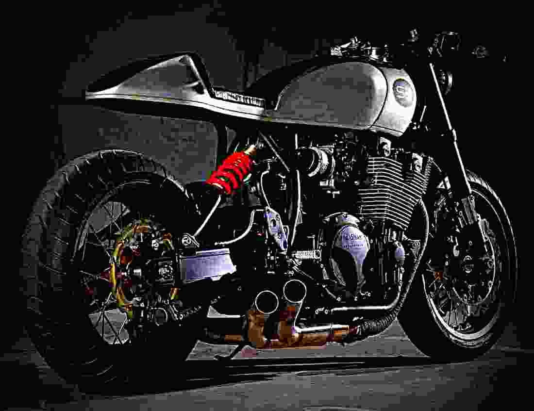 Yamaha XJR 1200 1997 1 motorbike A4 Photo Print