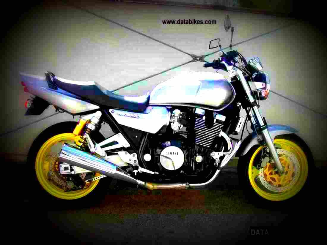 Yamaha XJR 1200 1997 6 motorbike A4 Photo Print