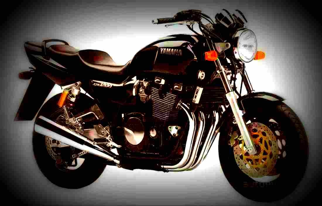 Yamaha XJR 1200 1998 1 motorbike A4 Photo Print