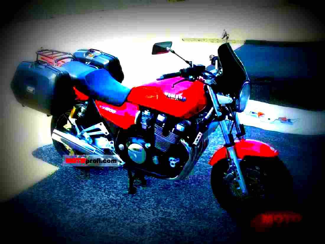 Yamaha XJR 1200 1998 5 motorbike A4 Photo Print