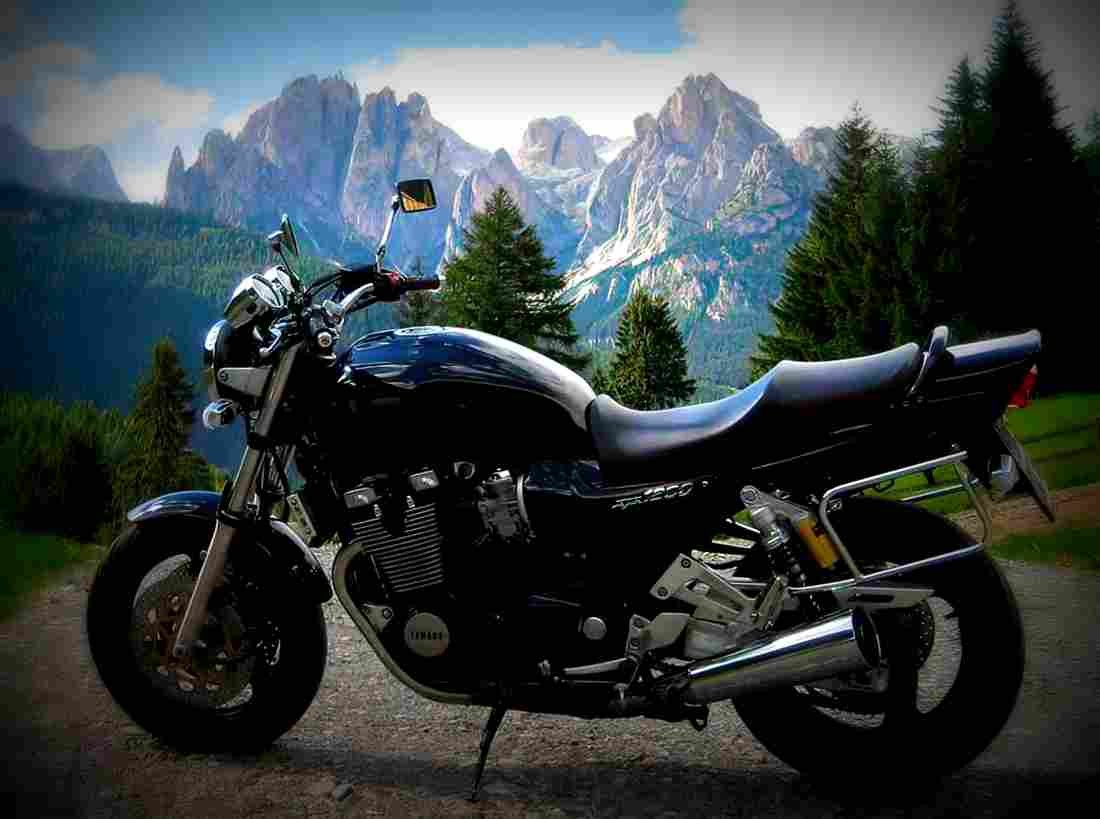 Yamaha XJR 1200 1998 6 motorbike A4 Photo Print