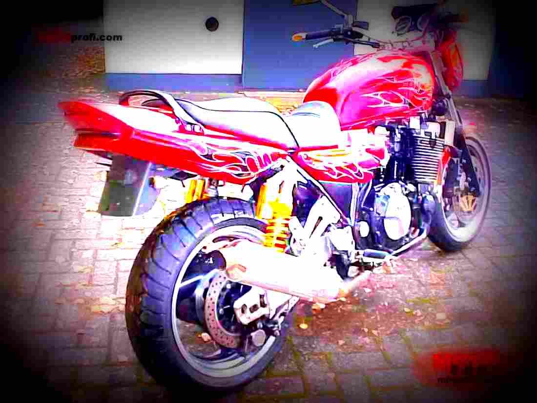 Yamaha XJR 1200 SP 1997 1 motorbike A4 Photo Print