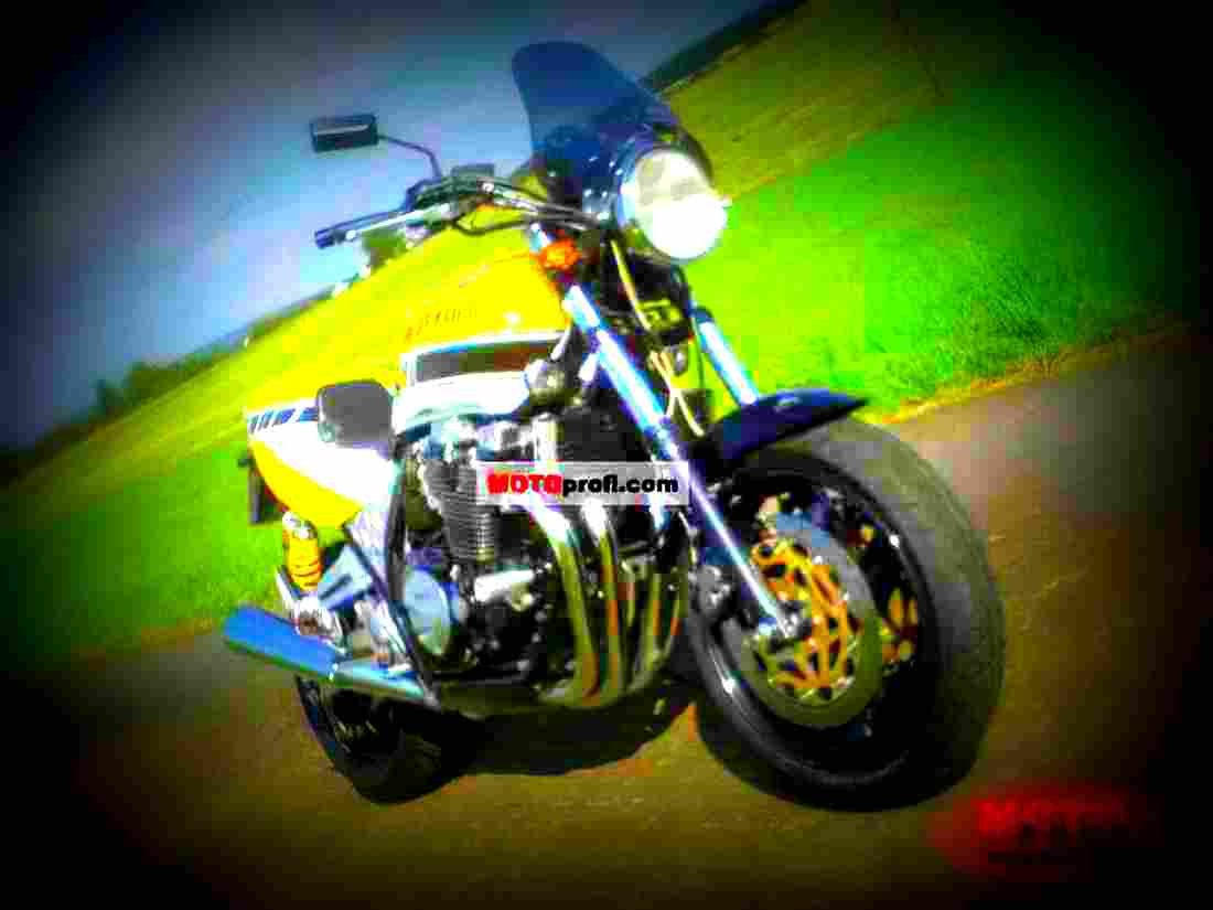 Yamaha XJR 1200 SP 1998 2 motorbike A4 Photo Print