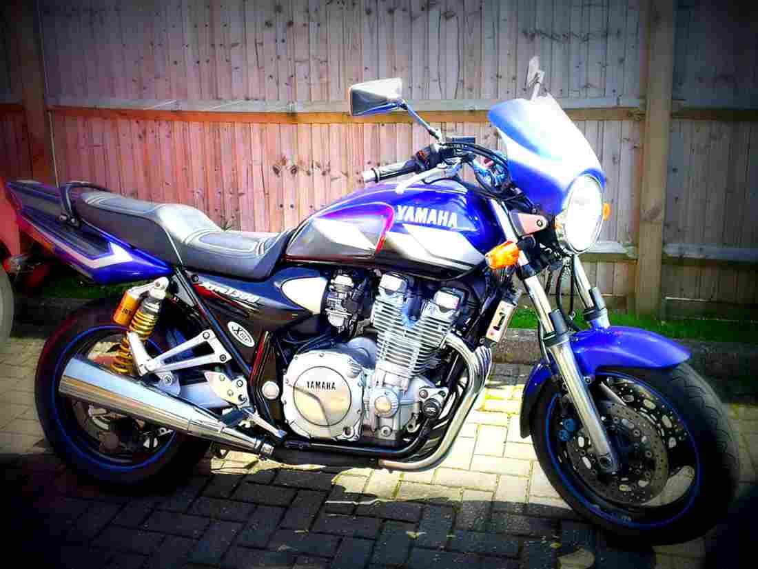 Yamaha XJR 1200 SP 1998 4 motorbike A4 Photo Print