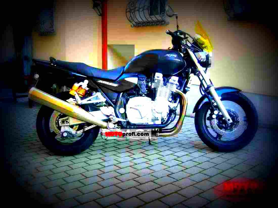 Yamaha XJR 1300 2009 4 motorbike A4 Photo Print