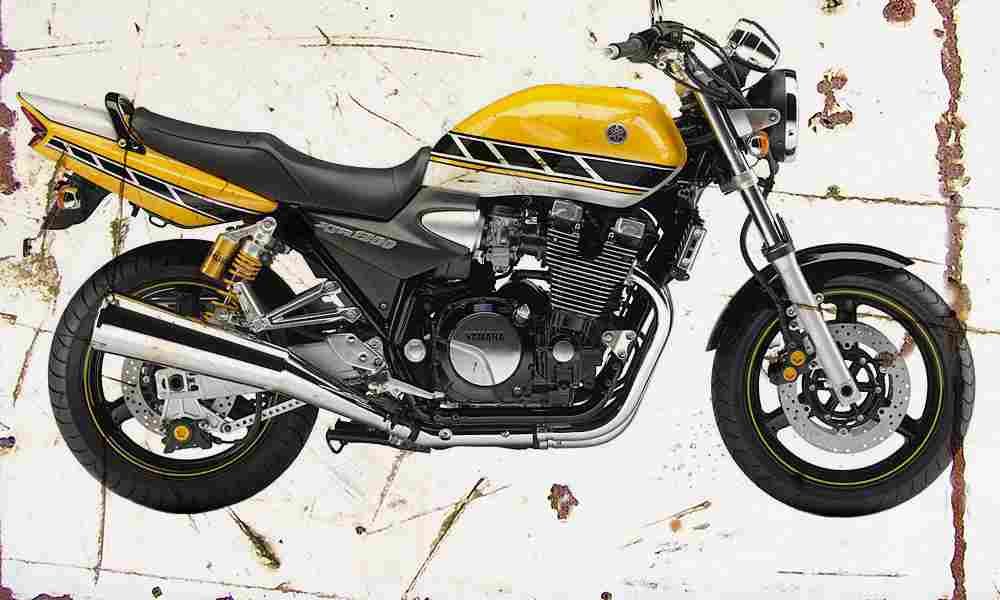 Yamaha XJR1300 2006 Aged Vintage A4 Photo Print
