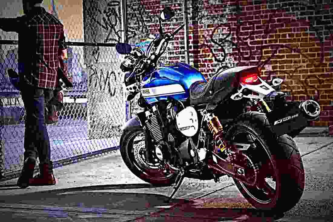 Yamaha XJR1300 2017 4 motorbike A4 Photo Print
