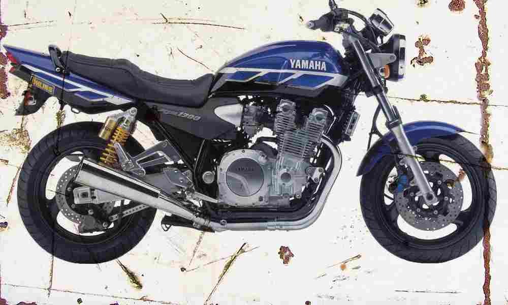 Yamaha XJR1300SP 1999 Aged Vintage A4 Photo Print