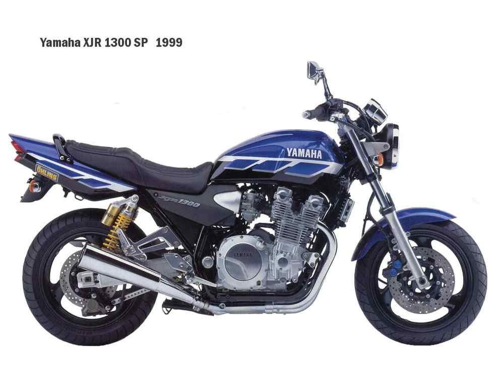 Yamaha XJR1300SP 1999 motorbike A4 Photo Print