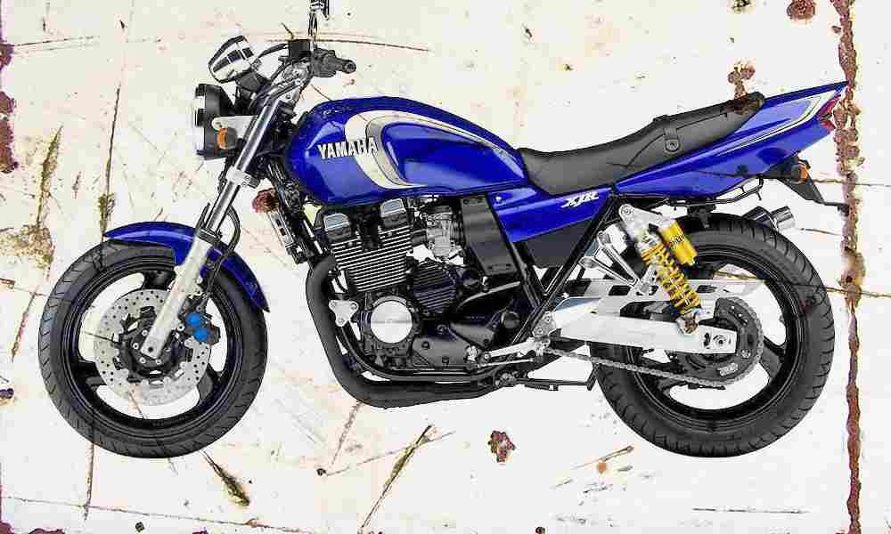 Yamaha XJR400R 2005 Aged Vintage A4 Photo Print