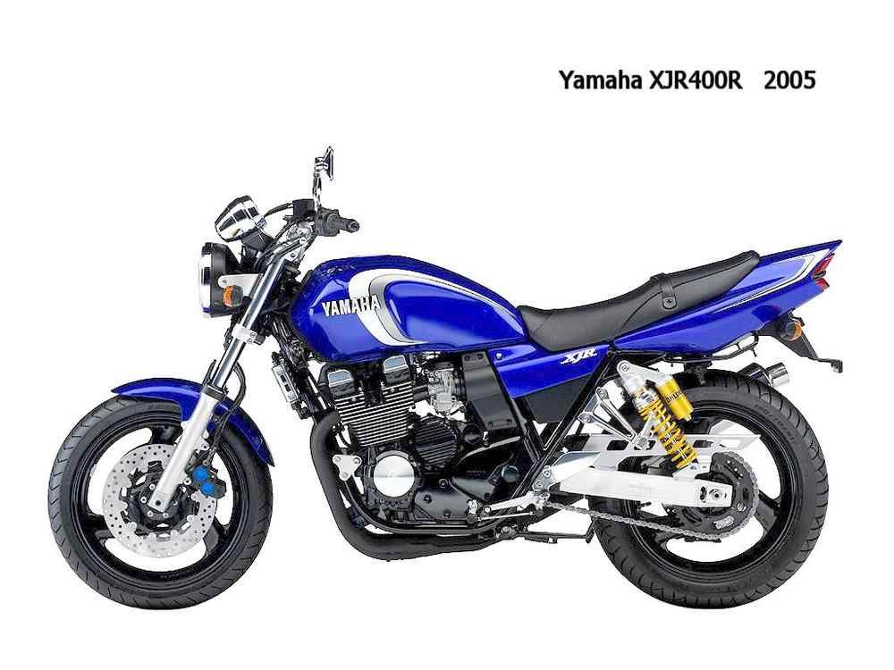 Yamaha XJR400R 2005 motorbike A4 Photo Print