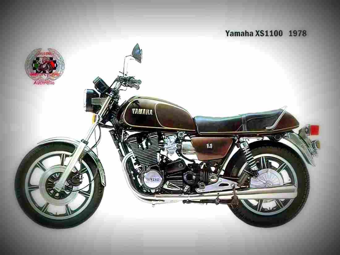 Yamaha XS 1100 1978 4 motorbike A4 Photo Print