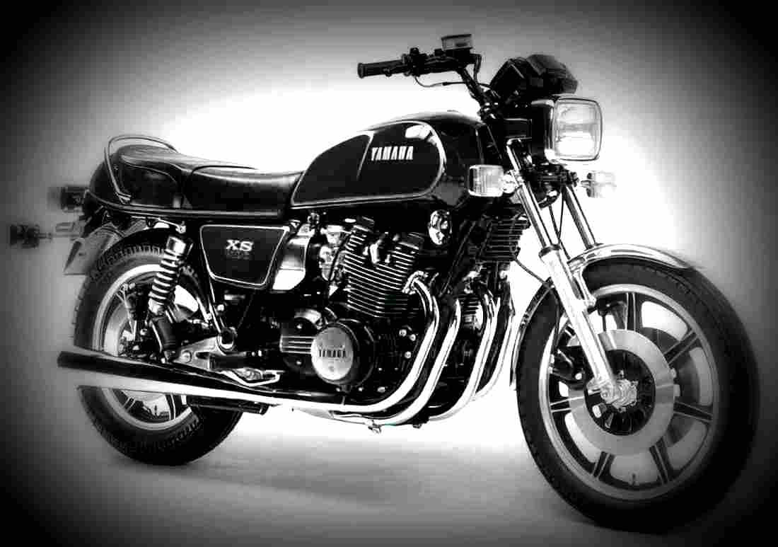 Yamaha XS 1100 1981 1 motorbike A4 Photo Print