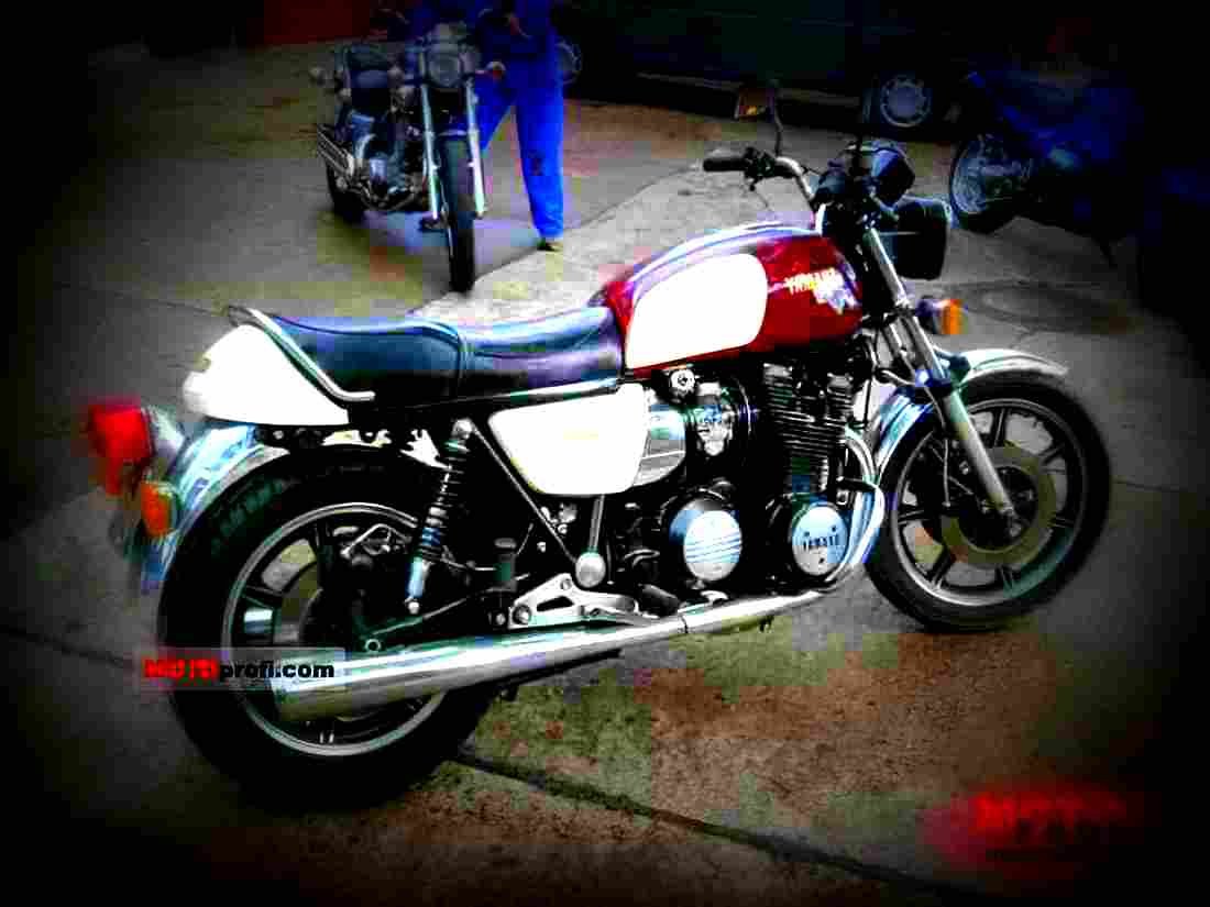 Yamaha XS 1100 1982 1 motorbike A4 Photo Print