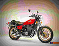 Yamaha XS 1100 S 1981 1 motorbike A4 Photo Print