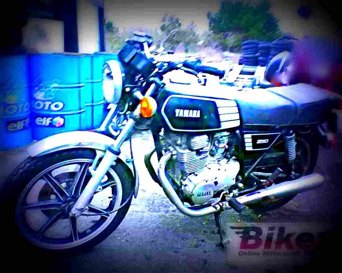 Yamaha XS 250 1978 2 motorbike A4 Photo Print