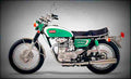 Yamaha XS 250 1979 1 motorbike A4 Photo Print