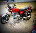 Yamaha XS 400 1979 3 motorbike A4 Photo Print