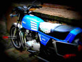 Yamaha XS 400 1980 4 motorbike A4 Photo Print
