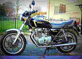 Yamaha XS 400 1981 2 motorbike A4 Photo Print