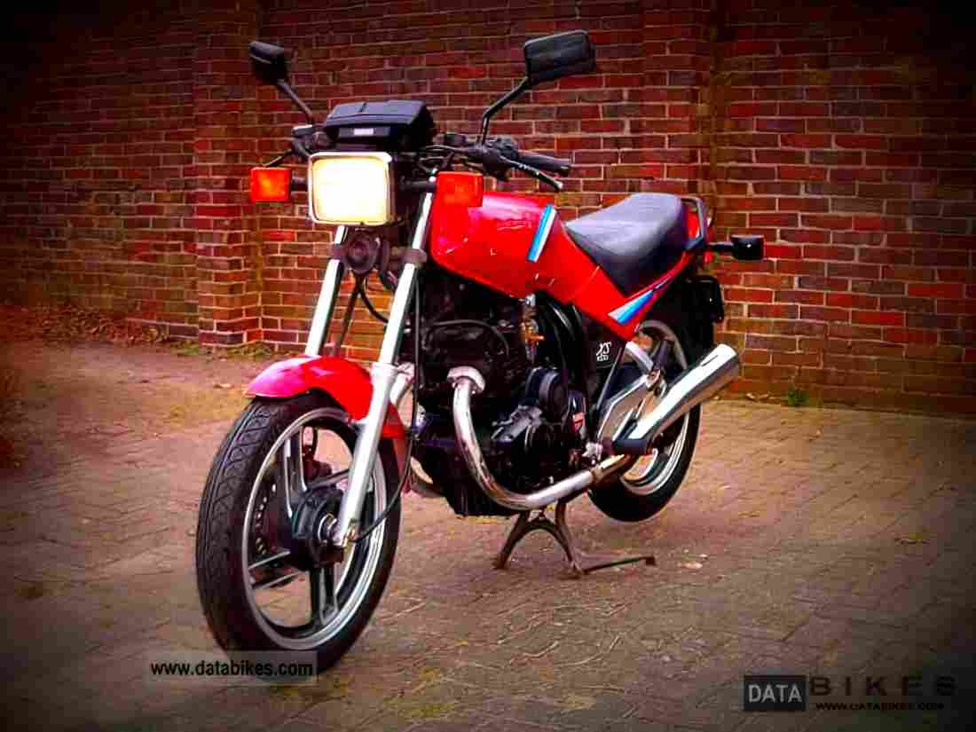 Yamaha XS 400 DOHC 1982 2 motorbike A4 Photo Print