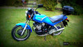 Yamaha XS 400 DOHC 1990 1 motorbike A4 Photo Print