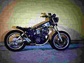Yamaha XS 400 DOHC (reduced effect) 1983 3 motorbike A4 Photo Print
